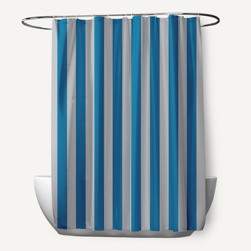 Rideau de douche simple, Paloma / lilas