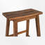 Tabouret de comptoir court 23,62 po Mense-941571391