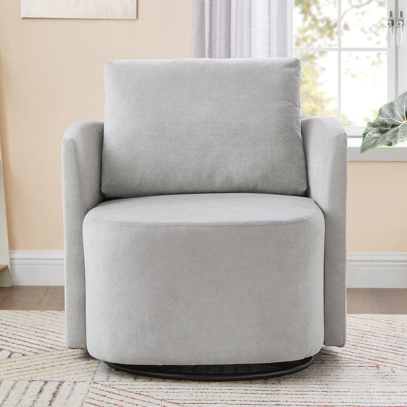 Chaise pivotante à 360 °, Gris