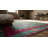 Antique Art Deco Chinese Geometric Knotted Rug