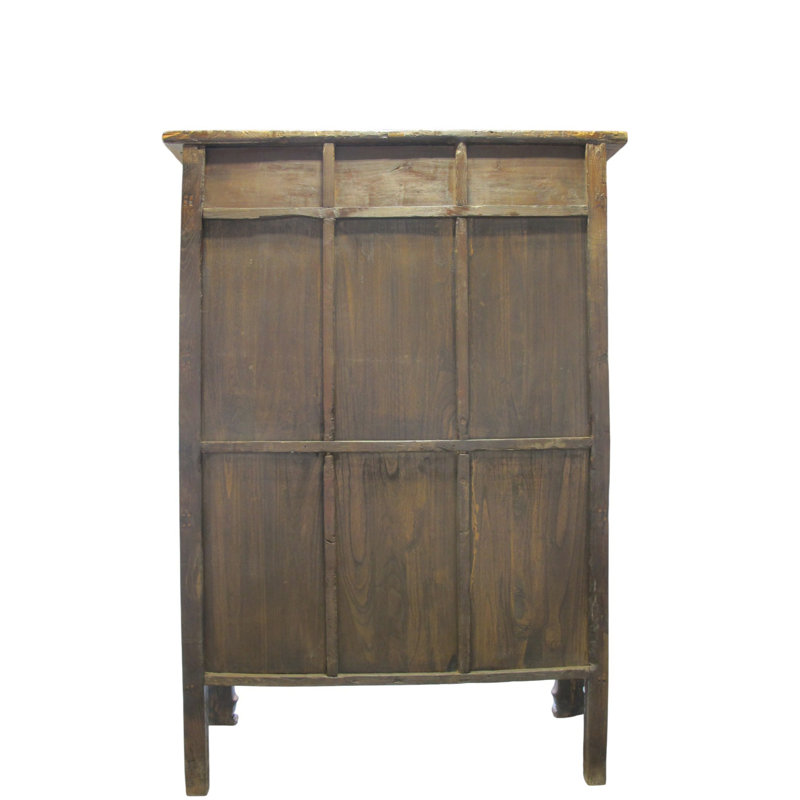 Imperial 16th Century Elm Display Cabinet