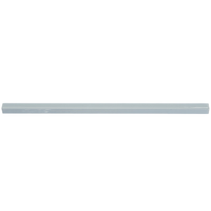 Thames 10" Light Gray Ceramic Quarter Round Tile Trim