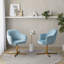 Fauteuil d'appoint pivotant Braylee-110665951-121839798