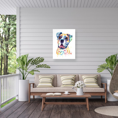 Lisa Whitehouse Boxer Outdoor  Canvas
