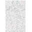 Tapis ivoire / bleu en laine / coton touffeté à la main Ebony-95854381