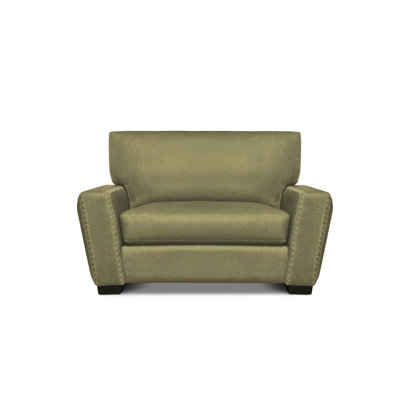 City Cowboy 78'' Leather Loveseat