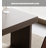 Minimalist Large Office Desk with Side Drawer Cabinet-1510400738