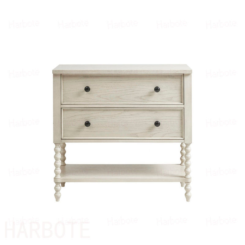 Commode décorative 2 tiroirs
