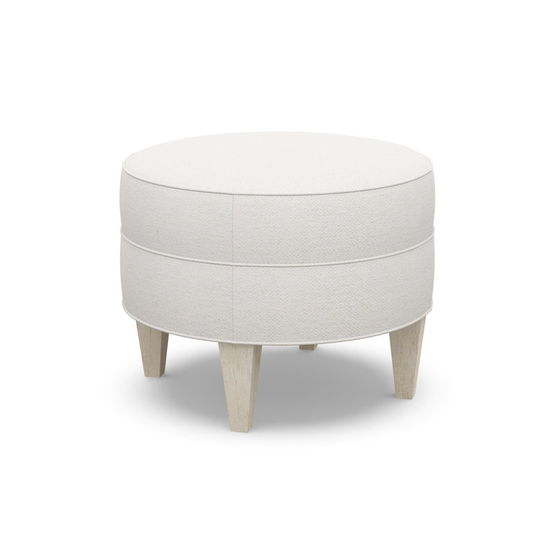 Round Ottoman, 9637-49, Sandstone