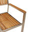 6 - Person Wood Patio Dining Set with Rectangular Table-785865175