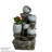 Weather Resistant Floor Fountain with Light