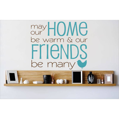 Text & Numbers Wall Decal