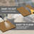 12'' L x 12'' W Composite Interlocking Deck Tile-100513874