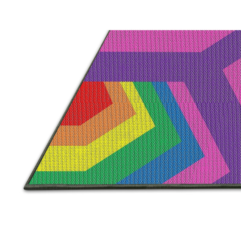 Tapis bleu Khang, Rectangle 5 pi x 8 pi