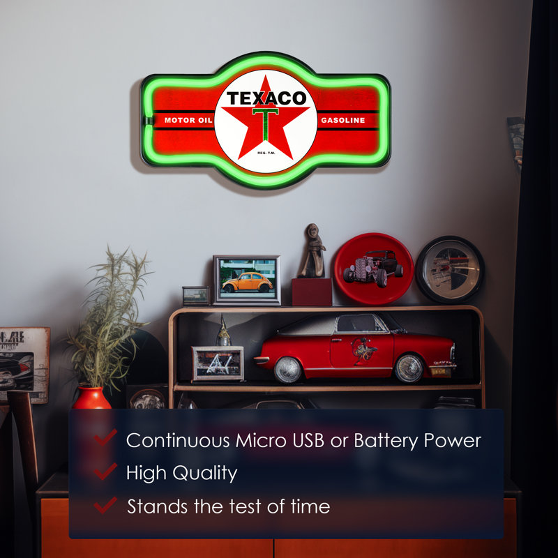 Texaco LED Marquee Sign