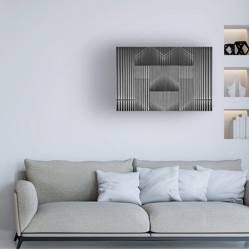Hans Peter Rank Organ Ism Canvas Art, H 12 po x l 19 po