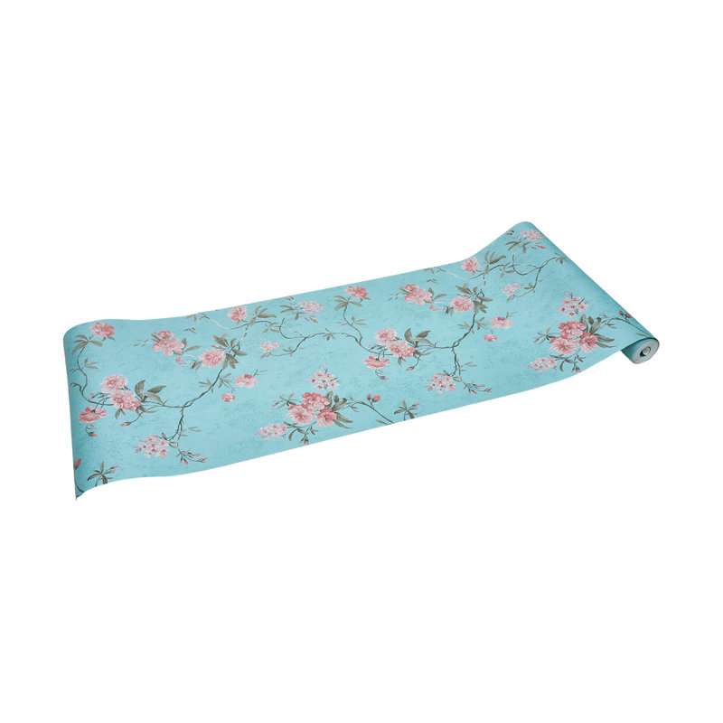 Non-Pasted Non-Woven 3D Embossed Wallpaper Roll