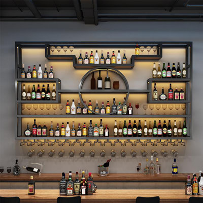 Novelty Wall Mounted Wine Rack