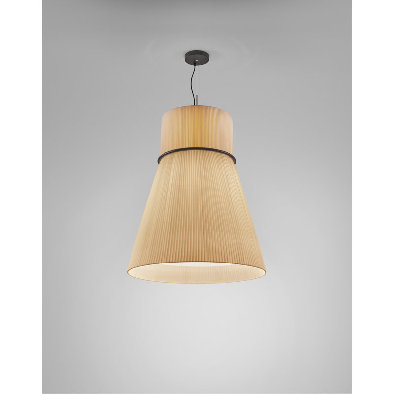 Folie 5 - Light Pendant, Cream Translucent Ribbon