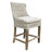 Upholstered Counter Stool with Solid Wood Frame-1641417554-1641417577