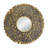 Brynsley Solid Wood Circle Wall Mirror-764069999