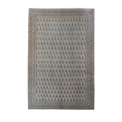 Hand Knotted Wool Paisley Rug