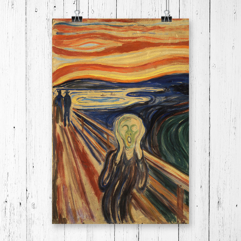 Edvard Munch - No Frame Print, 42 x 29.7cm