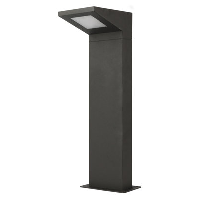 Gray Integrated LED Metal Pathway Light