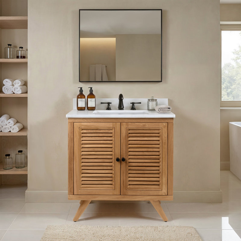Harper 73" Double Bathroom Vanity, 31, Carrara White Marble