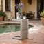  Caggiano Metal End Table,Patio Table,Outdoor Coffee table -109425864