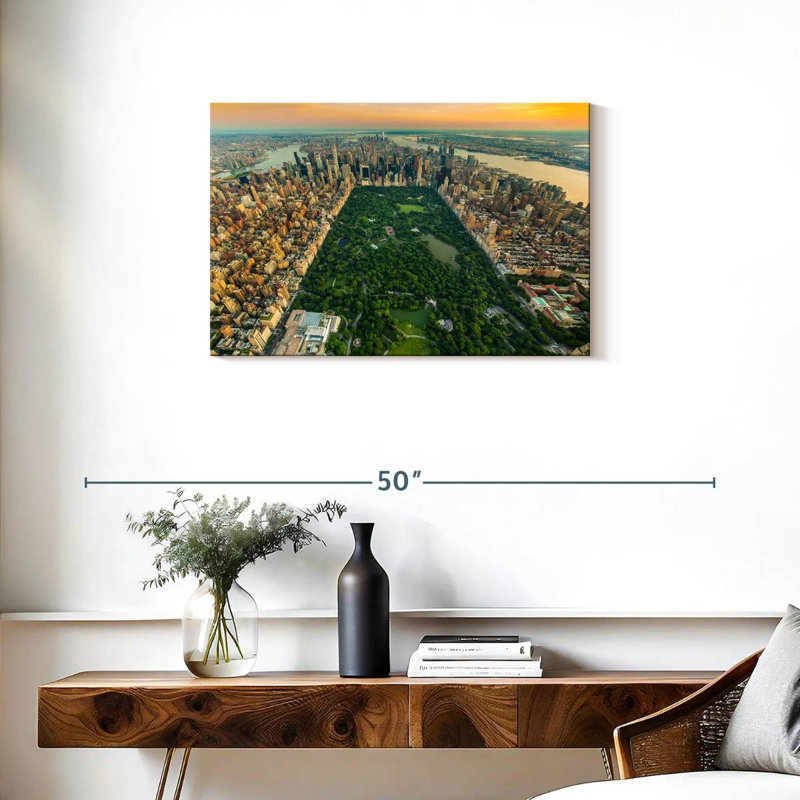 Jour d'été de Kavia Central Park, H 20 po x l 30 po