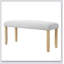 Banc capitonné rembourré, bancs de salle à manger modernes, bancs de salle à manger rembourrés en tissu pour une utilisation polyvalente