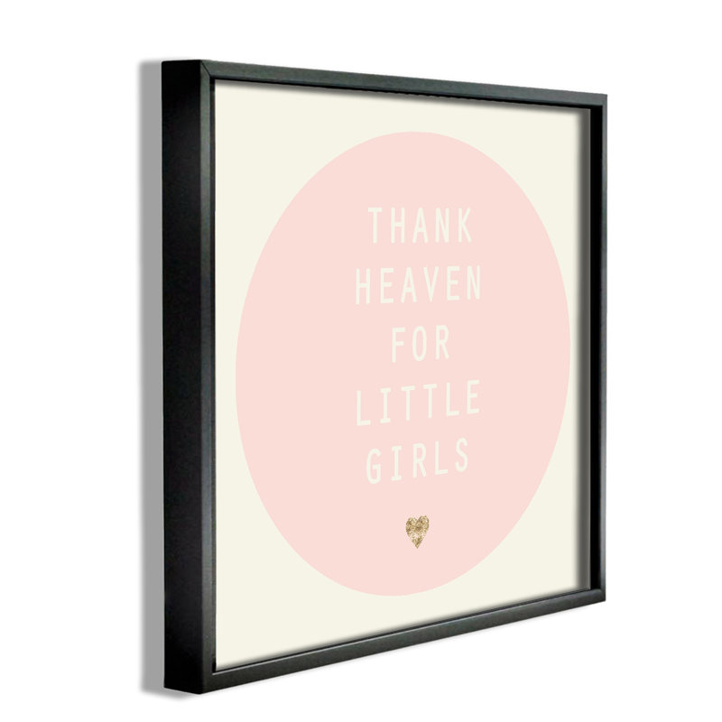 «Thank Heaven for Little Girls» par Daphne Polselli, art sur toile