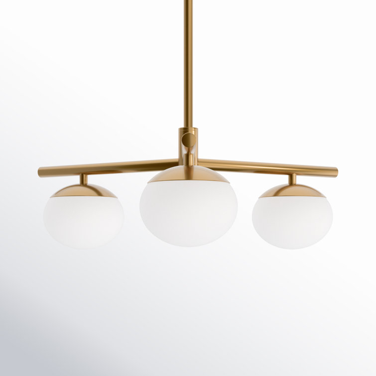 Vibi 3 Light Metal Dimmable Sputnik Chandelier