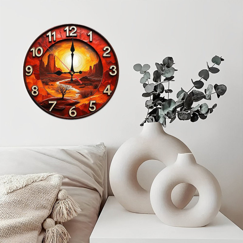 Horloge murale Sunset Canyon
