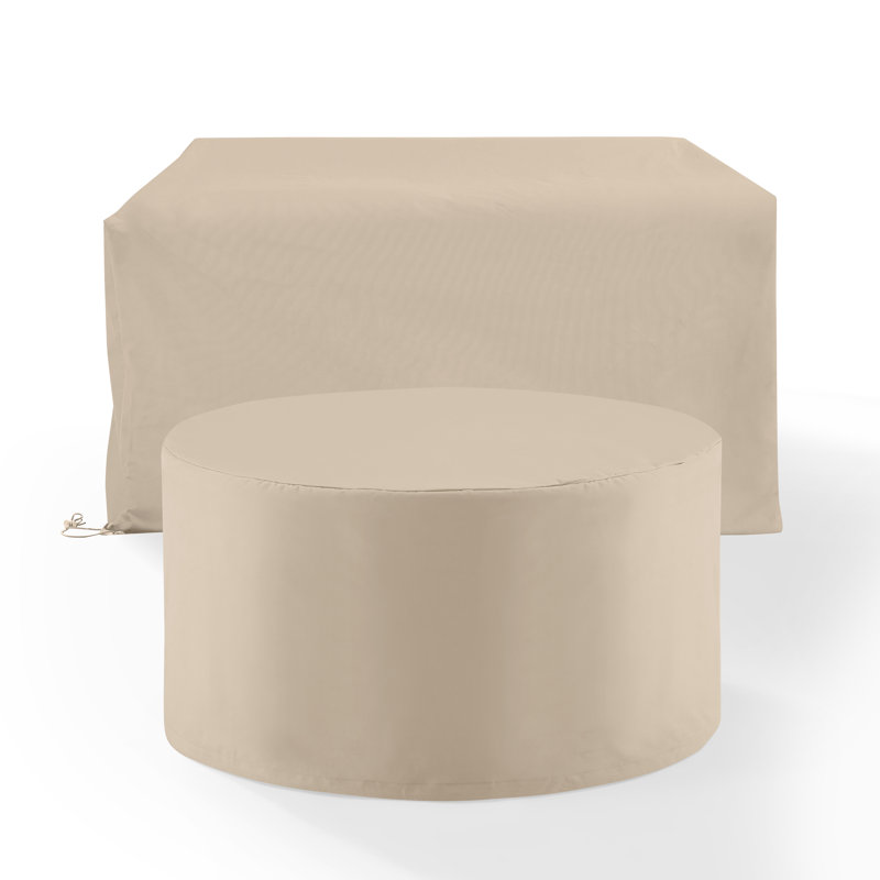 Furniture Covers Outdoor Conversation Set Cover, Tan