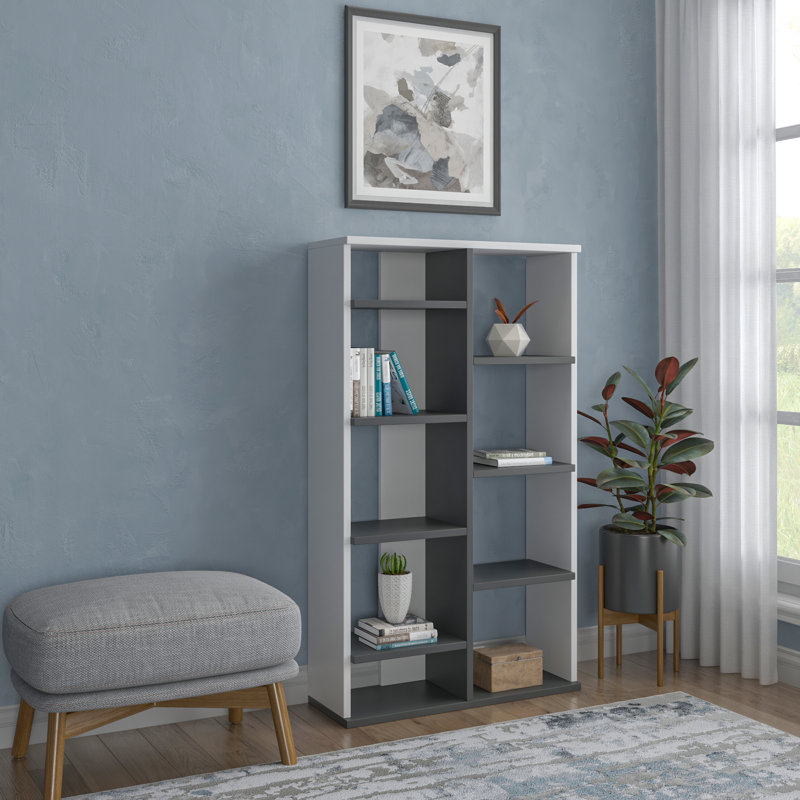 Gjylferije Bookcase, White/Anthracite