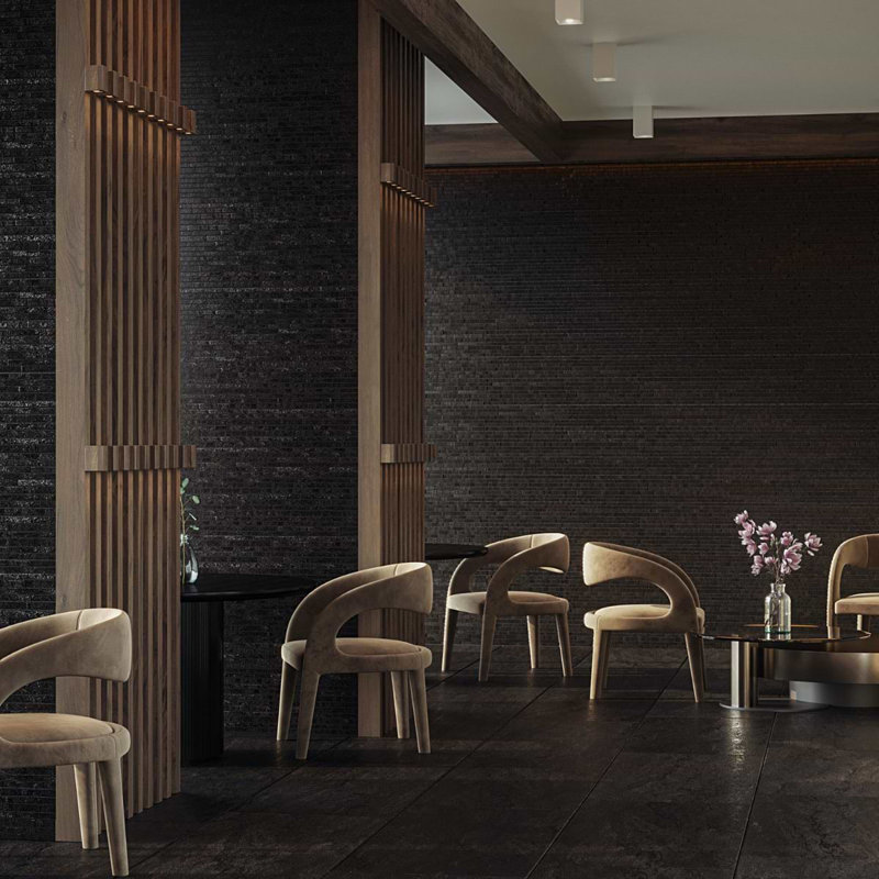 Acadia 12x24 Matte Limestone Look Porcelain Mosaic Tile