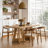 Square Wood Dining Table-325645933