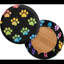 Housse de tabouret de bar Rainbow Dog