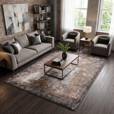 Tapis gris de la collection Studebaker