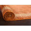 Tapis de couloir oriental en laine orange Karbe Gabbeh Kashkoli Karell
