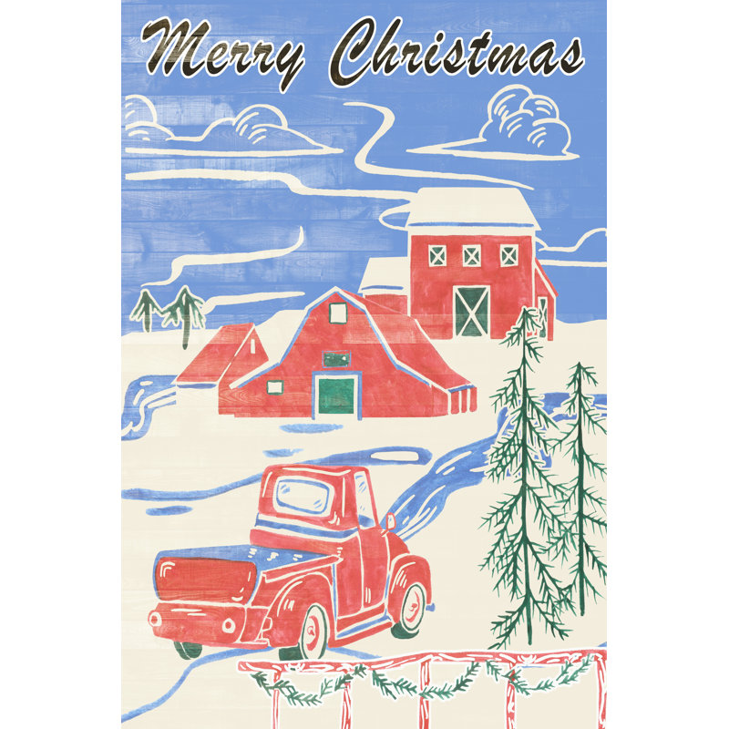 Home For Christmas IV by Melissa Wang - Wrapped Canvas Print, 46cm H x 30cm W x 3.8cm D