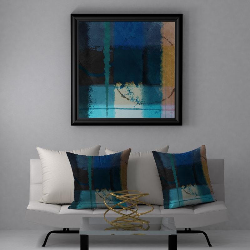 Housse de coussin carrée/insert, 18" x 18"