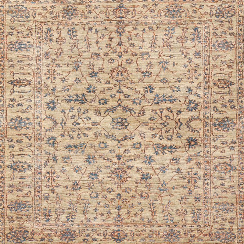 Oriental Indoor Rug, Square 6'