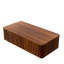 Table basse rectangulaire de 47 po avec rangement Mid Century Farmhouse