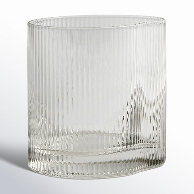 Blake Ribbed Drinking Glass