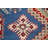 Blue Geometric Kazak Oriental Area Rug