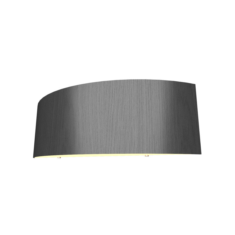 2 - Light Flush Mounted Sconce, Organic Gray