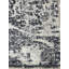 Tapis contemporain moderne abstrait en laine noué à la main 7 x 9 ivoire Pixelated